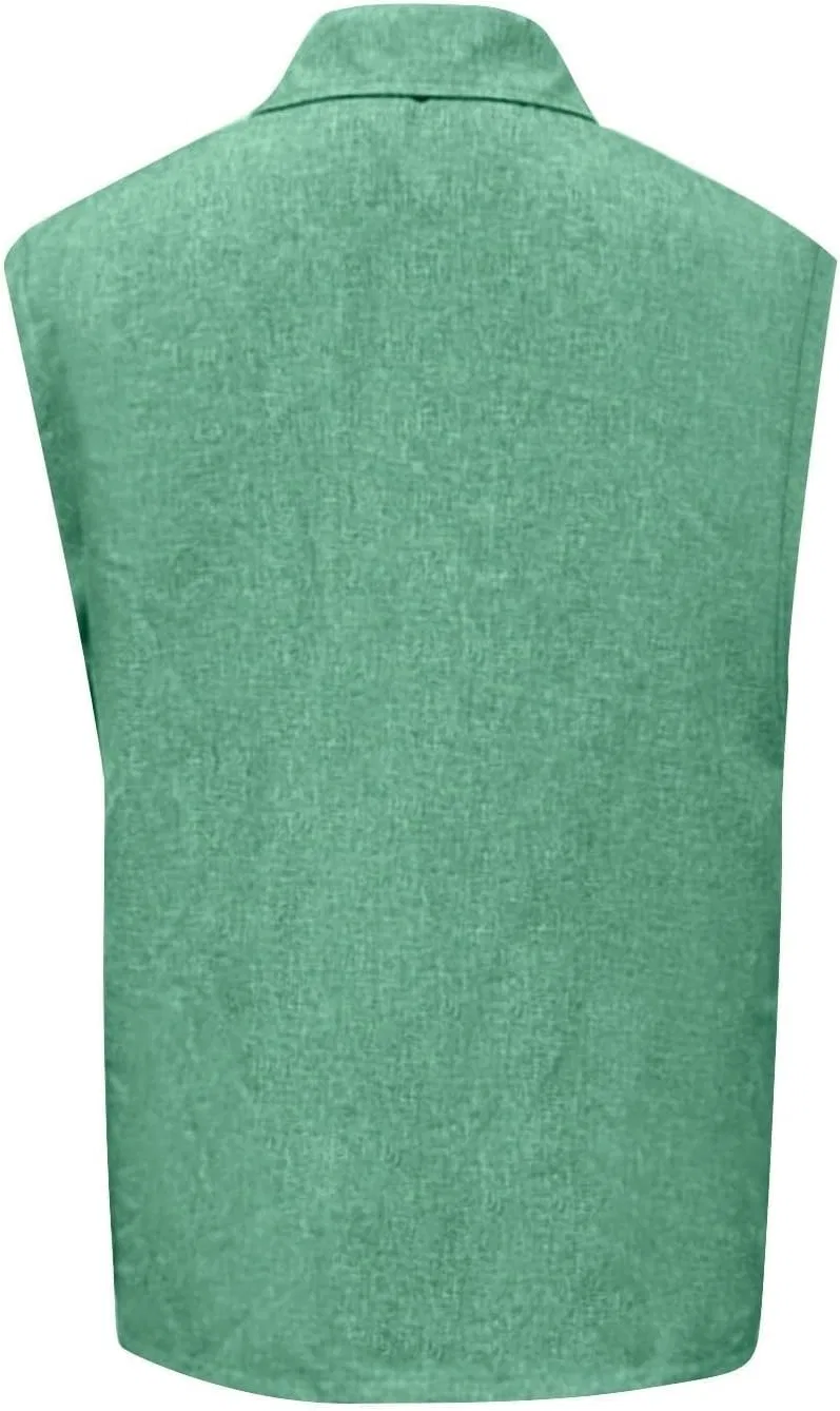 Мужская футболка-борцовка с круглым вырезом Regular Fit, Green — фото 2