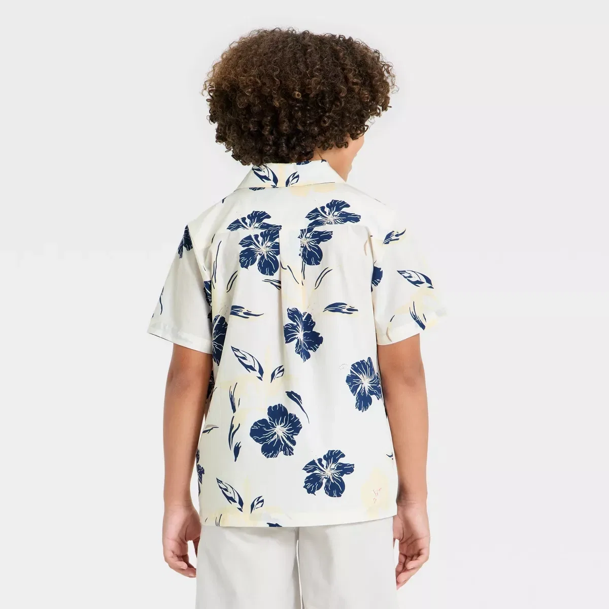 Детская рубашка с коротким рукавом с принтом Grayson Threads Kids BOYS BOTTOMS, Cream — фото 2