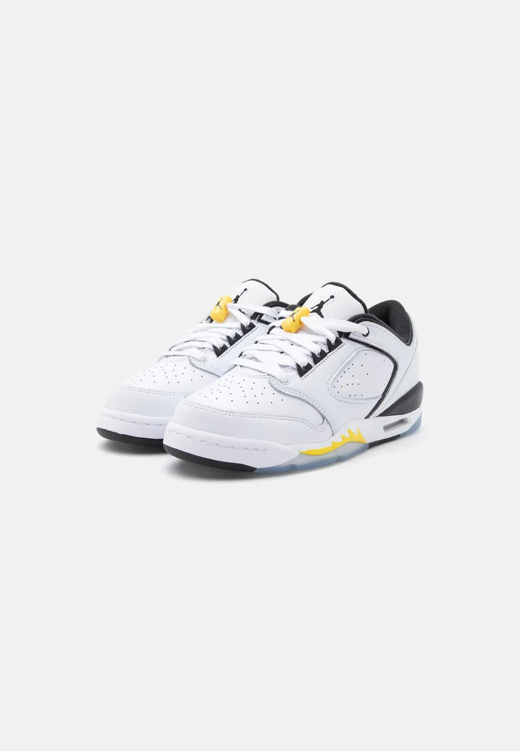 Кроссовки унисекс для мужчин и женщин старше 60 лет Jordan, White/Black/Tour Yellow — фото 2