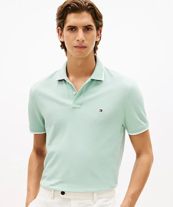 Поло с контрастным воротником, Regular Fit, Tommy Hilfiger