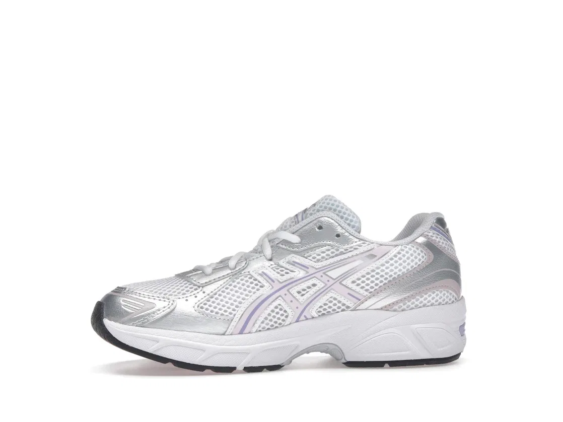 Детские кроссовки из сетки ASICS Gel-1130, White Cosmos — фото 3