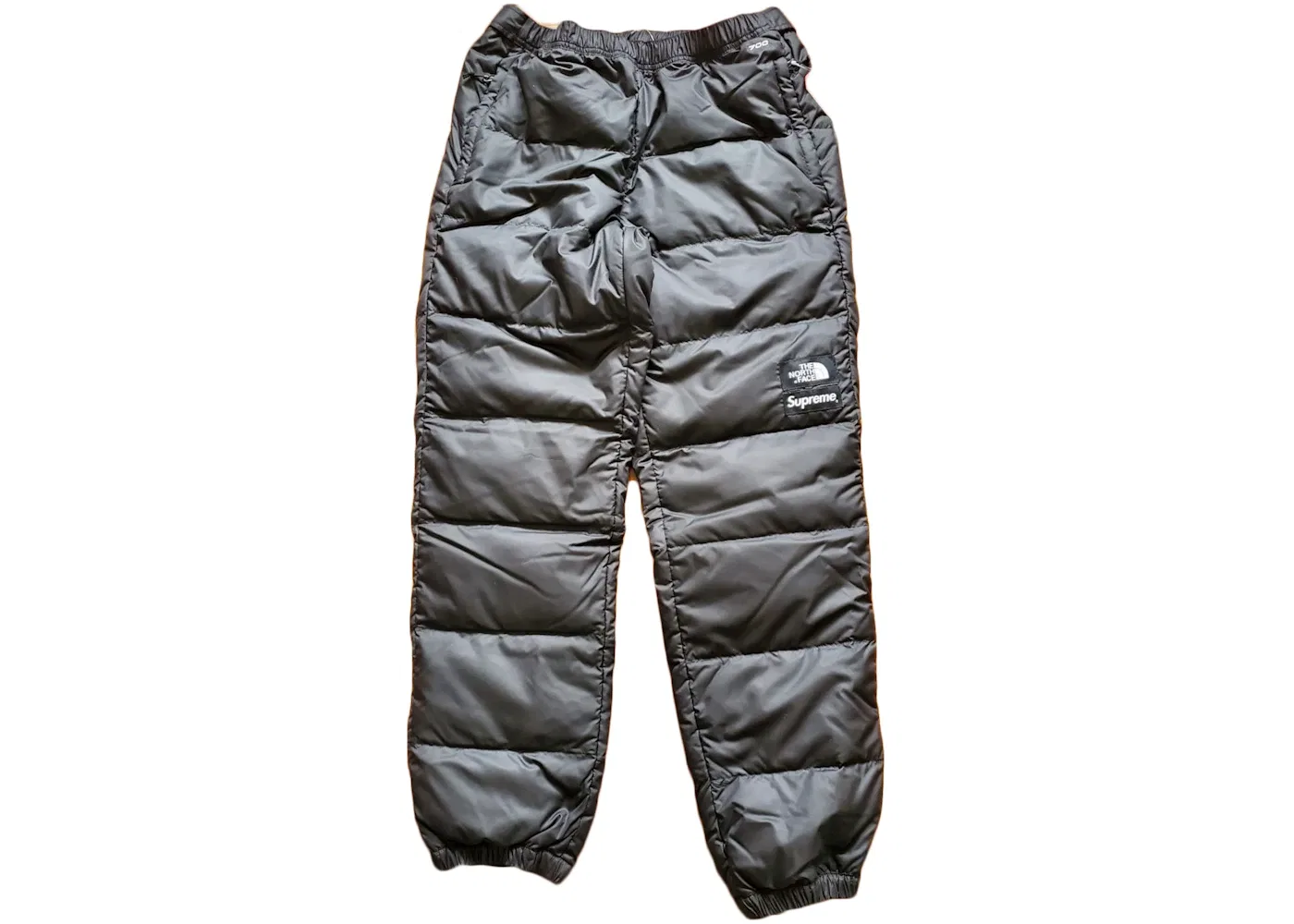Мужские спортивные штаны с принтом The North Face Leaves Supreme, Black