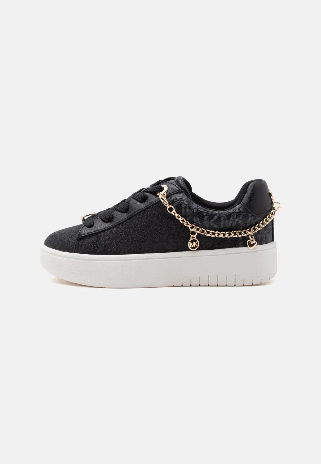 Дотти дети подростки - кроссовки Michael Kors Kids, Black Glitter/Black