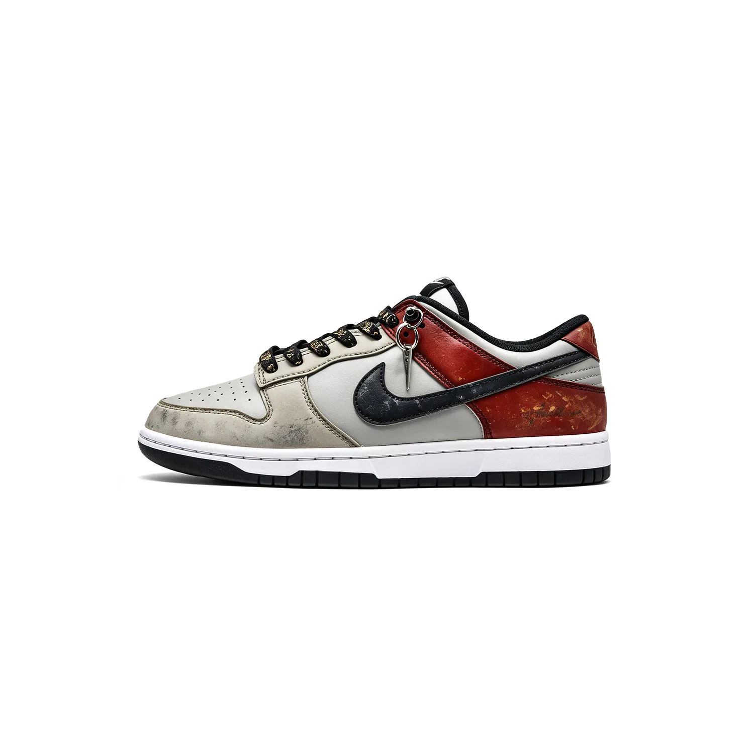 Детские кроссовки для скейтбординга с принтом Nike Dunk, White