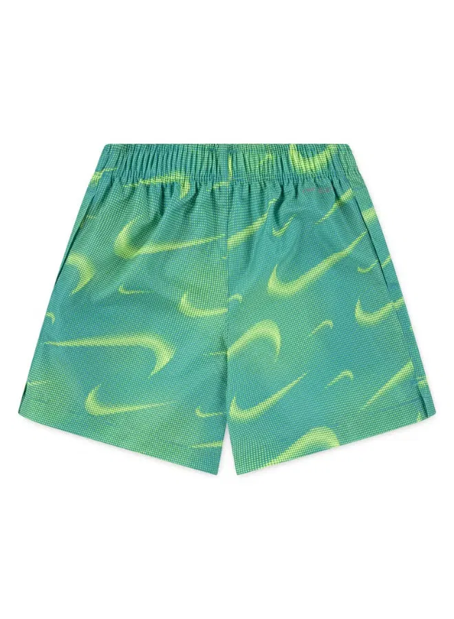 Шорты спортивные с технологией Dri-FIT Rhythm Nike, кактусовый