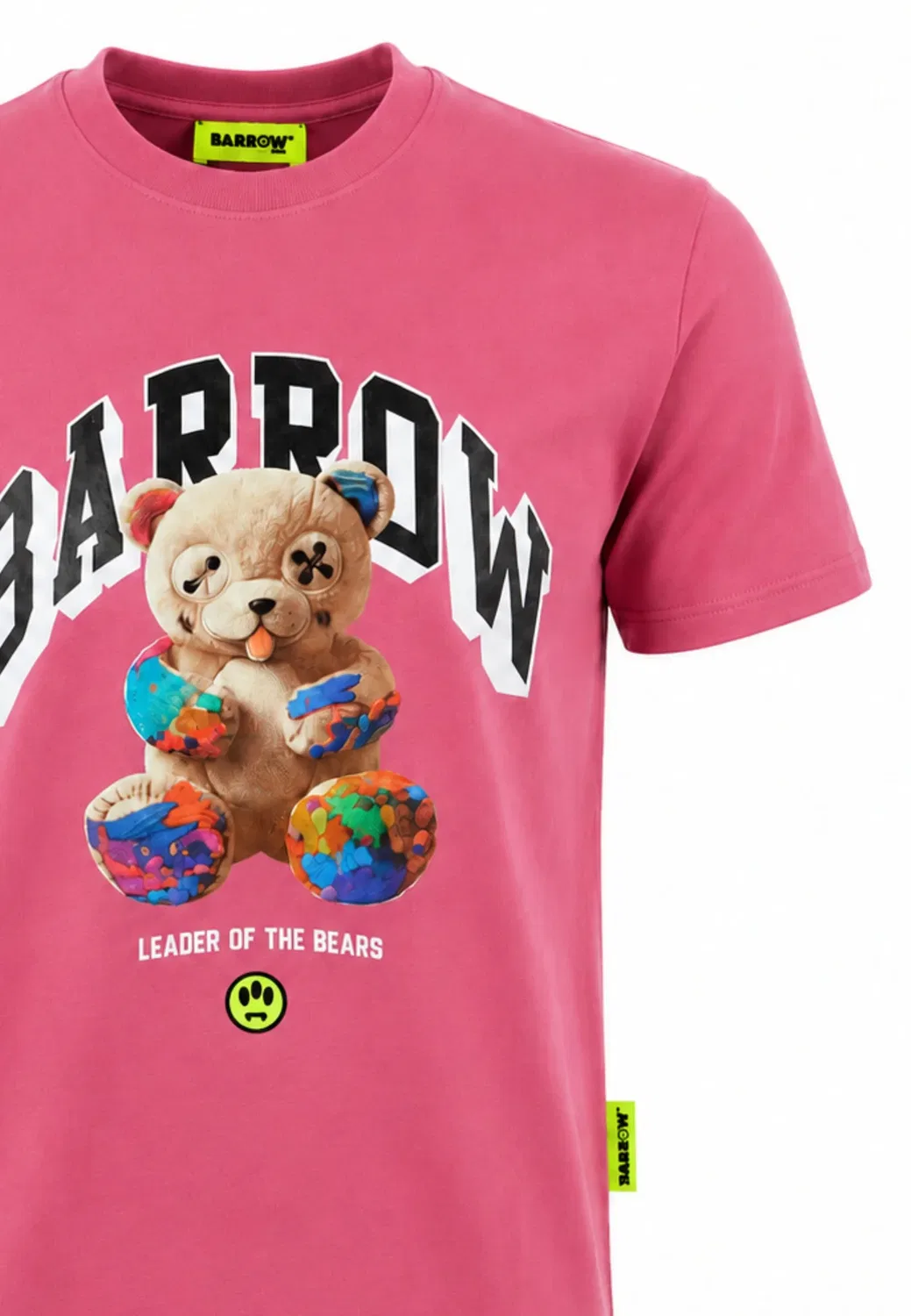 Футболка с принтом - print t-shirt Barrow, Pink — фото 4