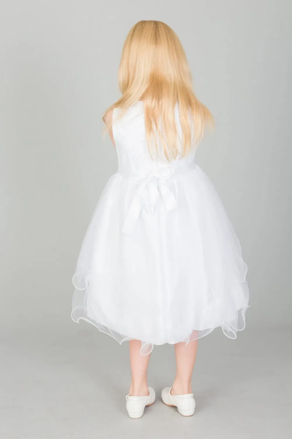 Платье Tiffany Uk Flower Girl Boutique, White — фото 4