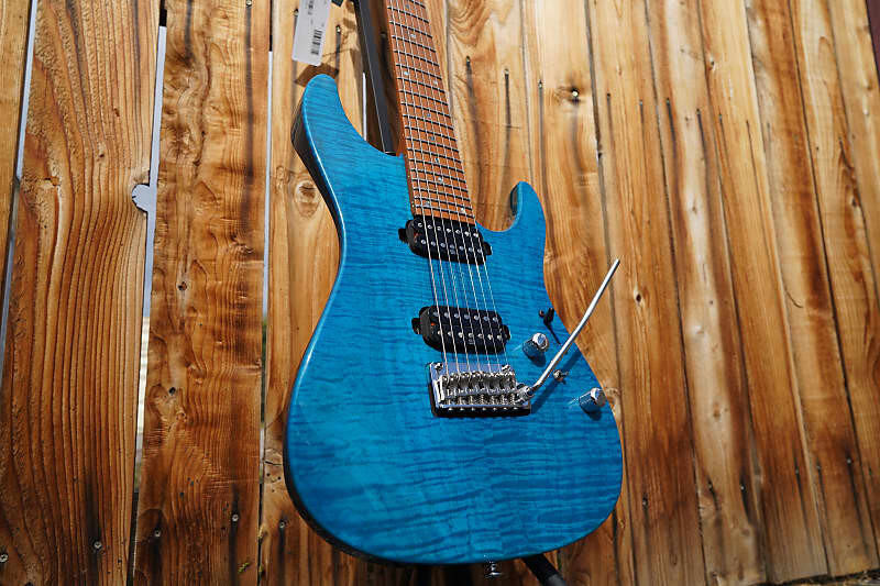 Ibanez Signature MM7 Martin Miller Trans Aqua Blue 7-струнная