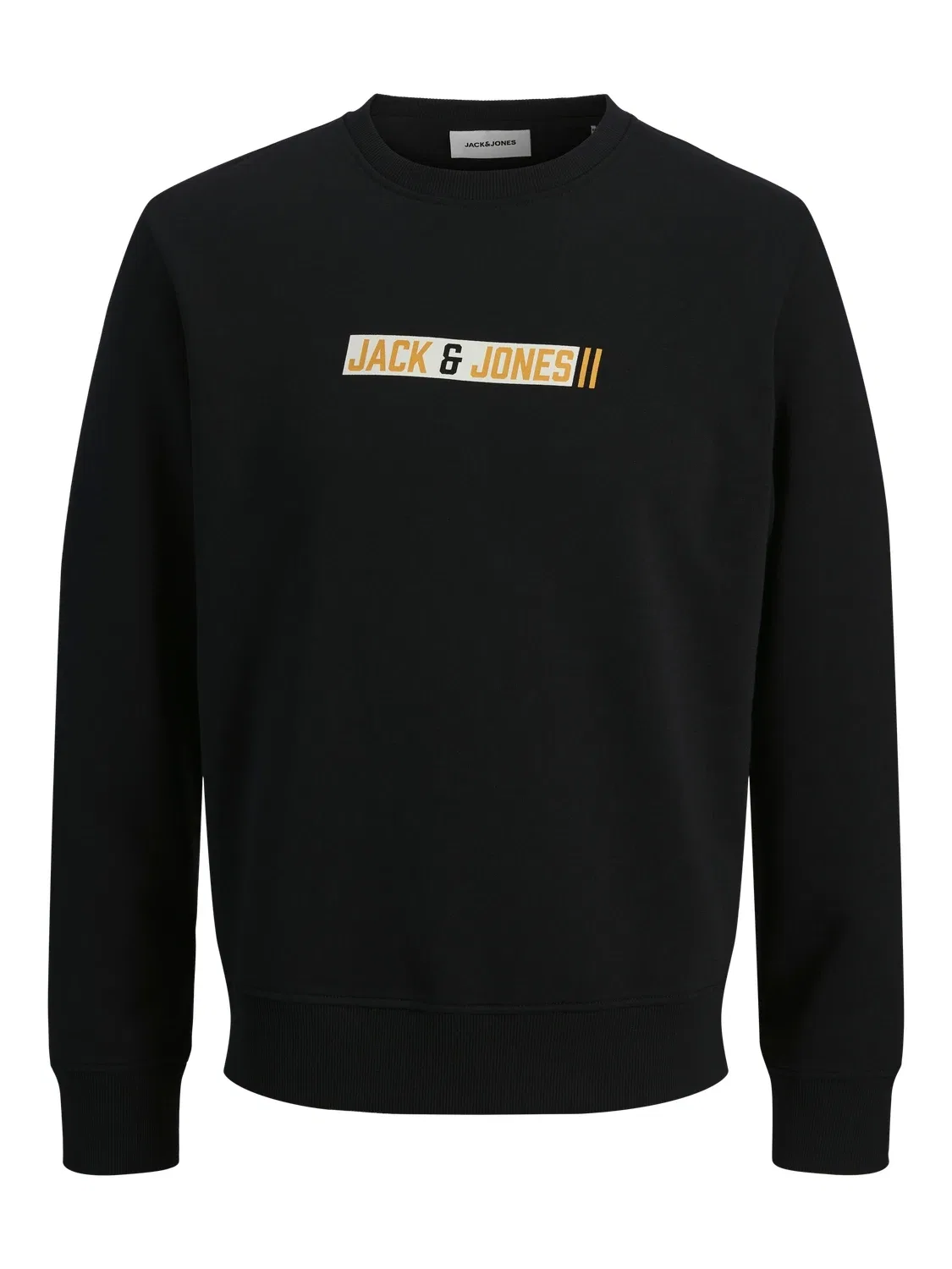 Свитшот с круглым вырезом Jjmunk Jack & Jones Junior, черный