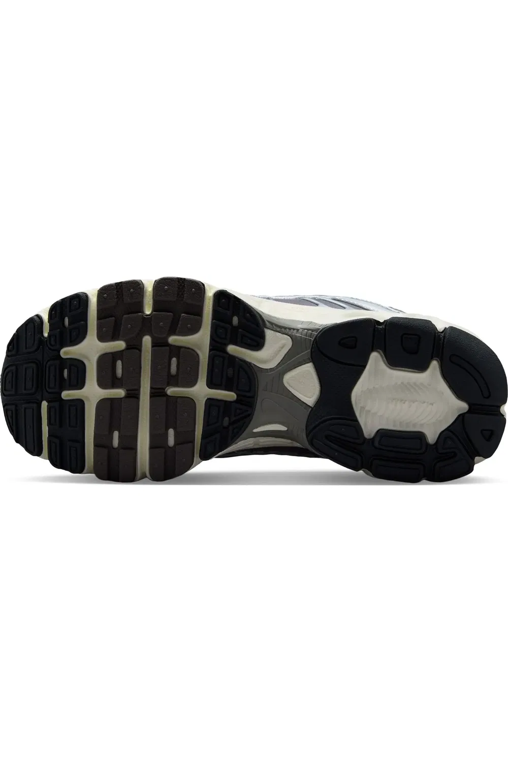 Детские кроссовки с Max Air амортизацией Air Max Moto 2K Nike, Platinum/Silver/Black — фото 4