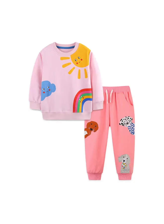 Комплект детский с длинным рукавом с вышивкой Aosta Betty Store
