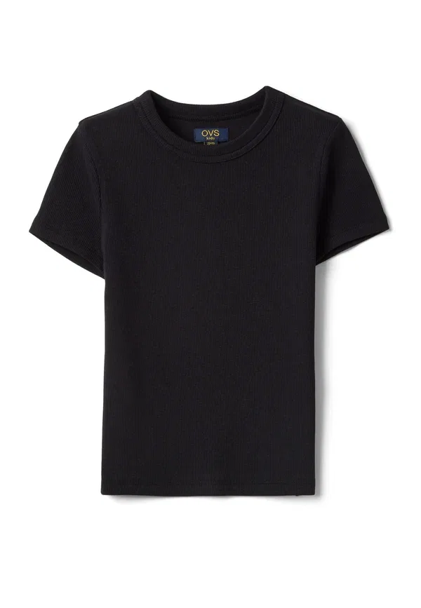 Комплект из 2 футболок Basic T-shirt Ovs, черный, розовый — фото 3