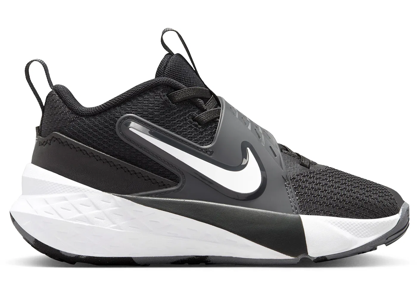 Детские кроссовки для активного спорта Nike Team Hustle D 12 Nike, Black Anthracite White