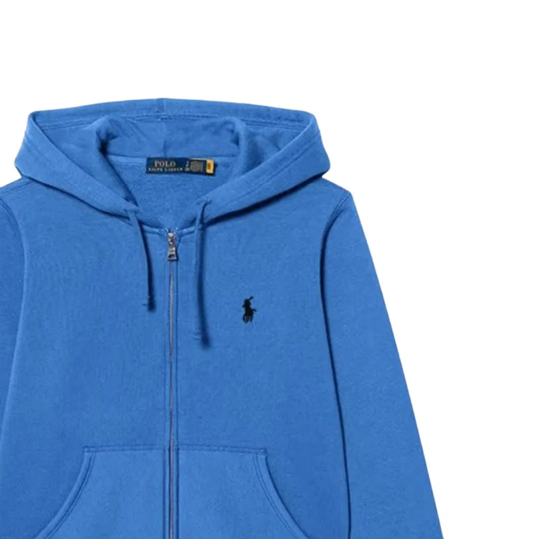 Женский свитшот с капюшоном Polo Ralph Lauren, Sky Blue — фото 4