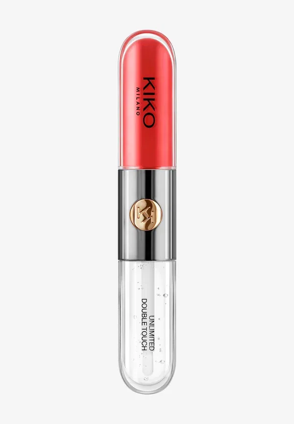 Жидкая помада Unlimited Double Touch 6 мл Kiko Milano, цвет 115 fire red — фото 2