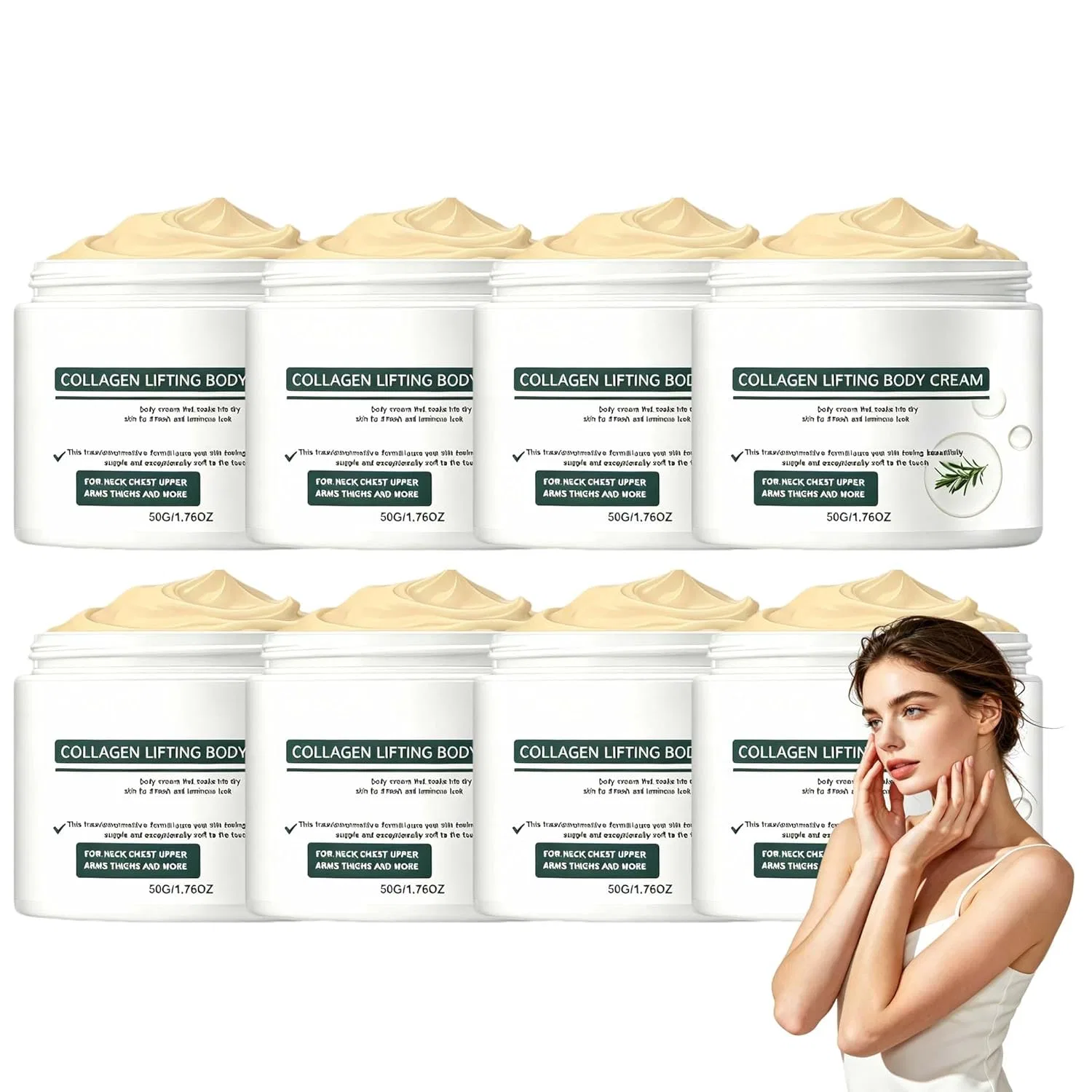 Крем для тела коллагеновый лифтинг, XUSHAOLUN, 8 шт, 50 г, PCS8