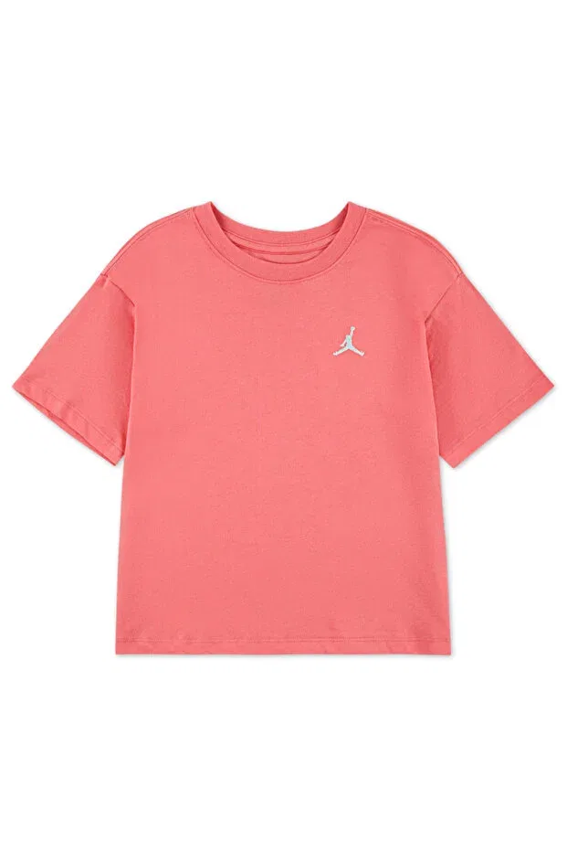 Детская футболка для девочек с коротким рукавом Jordan jdg mj brklyn essentials ss tee Nike, A0y