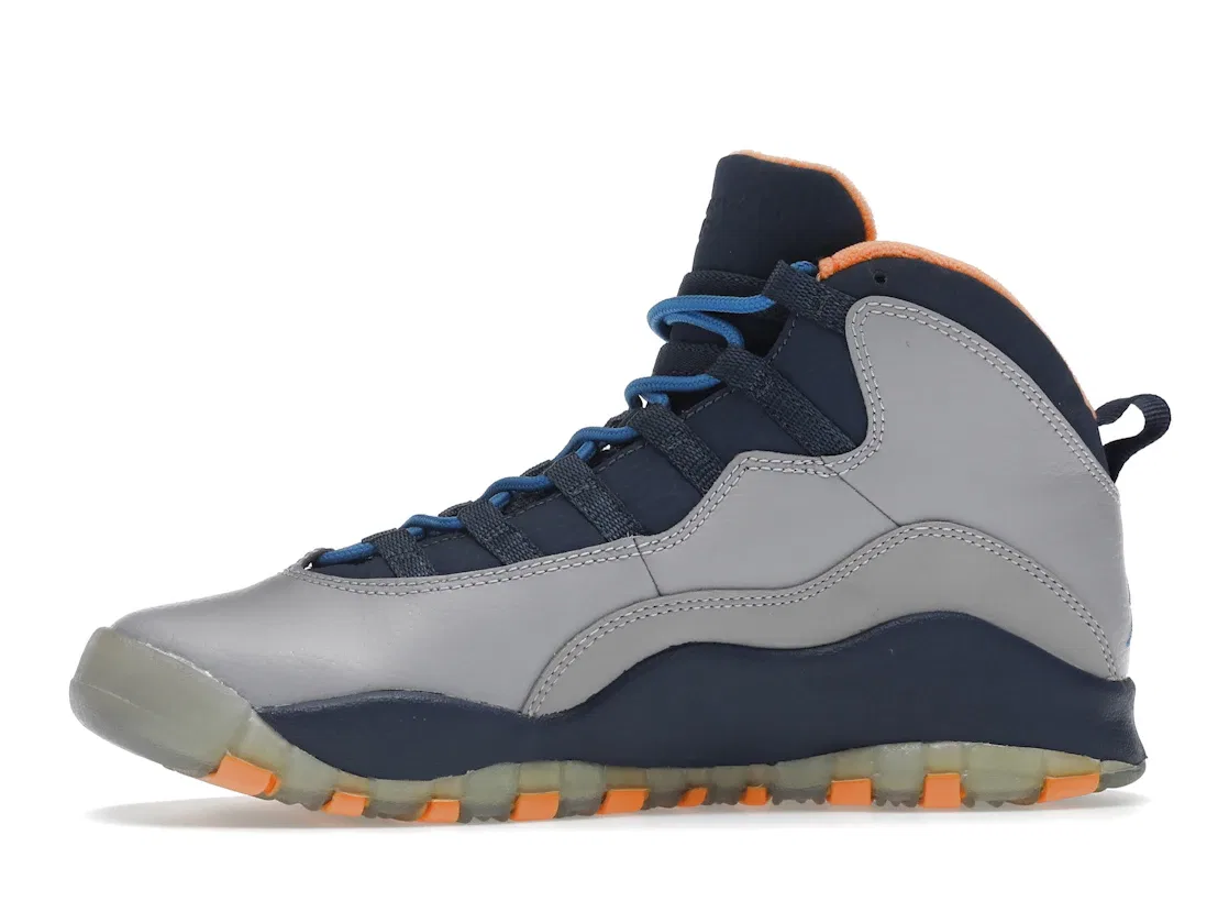 Детские кроссовки Lifestyle Jordan 10 Retro Jordan, Wolf Grey/Dk Pwdr Bl-Nw Slt-Atmc — фото 3