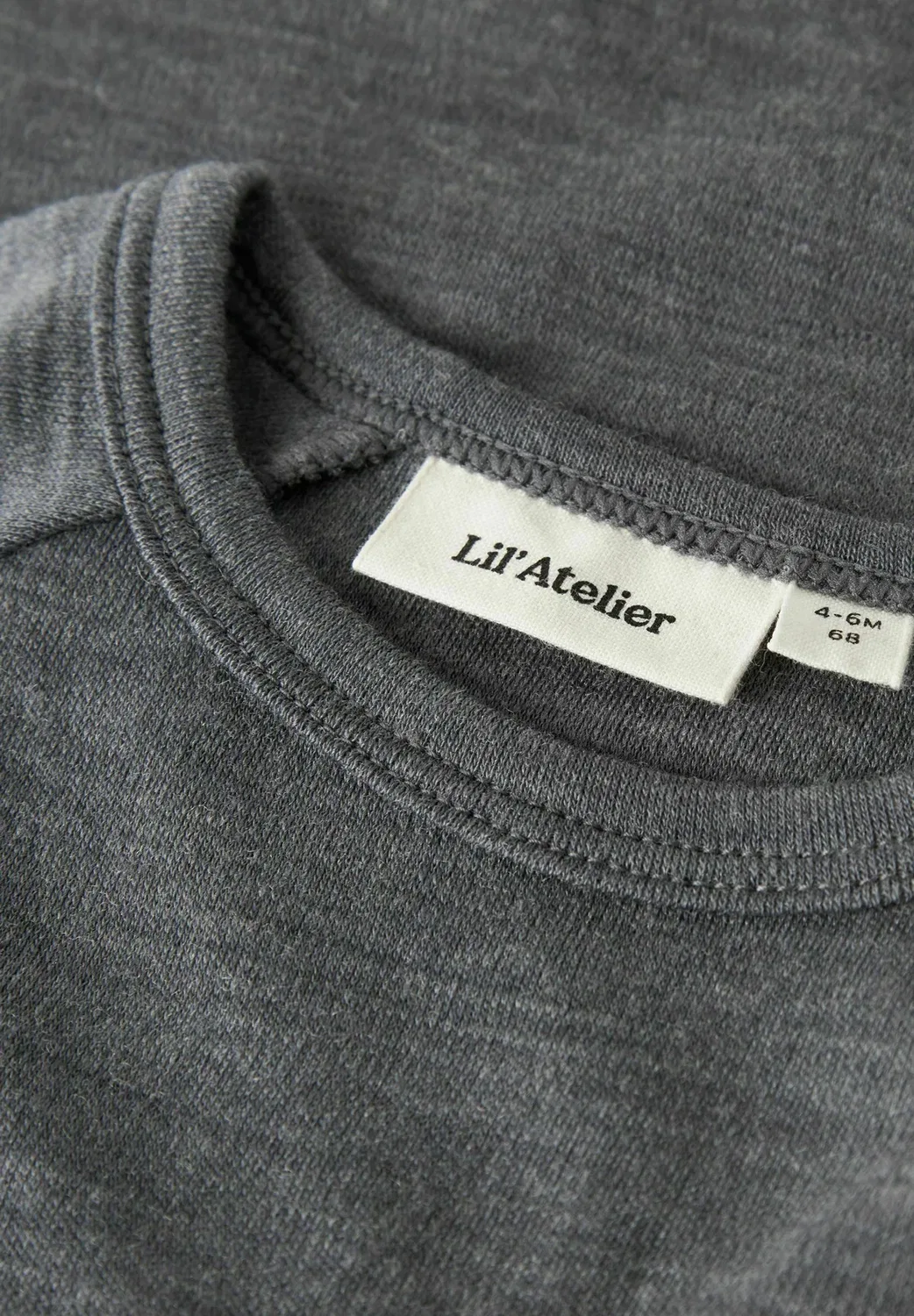 Унисекс - боди Lil' Atelier, Poppy Seed — фото 3
