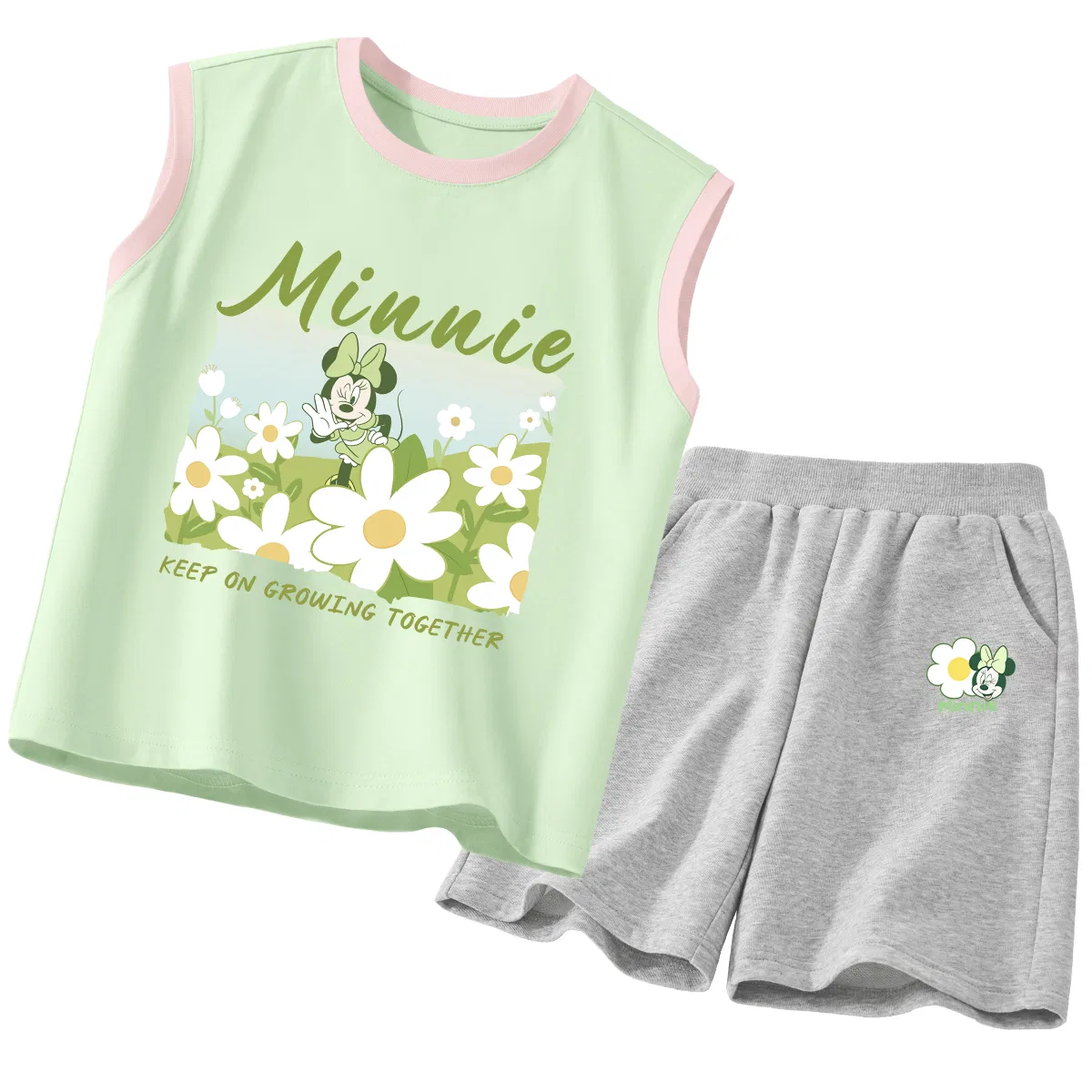 Детский спортивный костюм с круглым вырезом, тянущийся, Disney, Diy Fishing Brown Yellow+Diy Tent K Black — фото 3