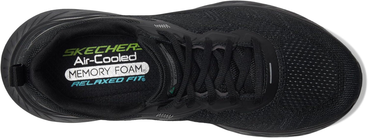 Кроссовки SKECHERS Edgeride Exxo, цвет Black/Black — фото 2