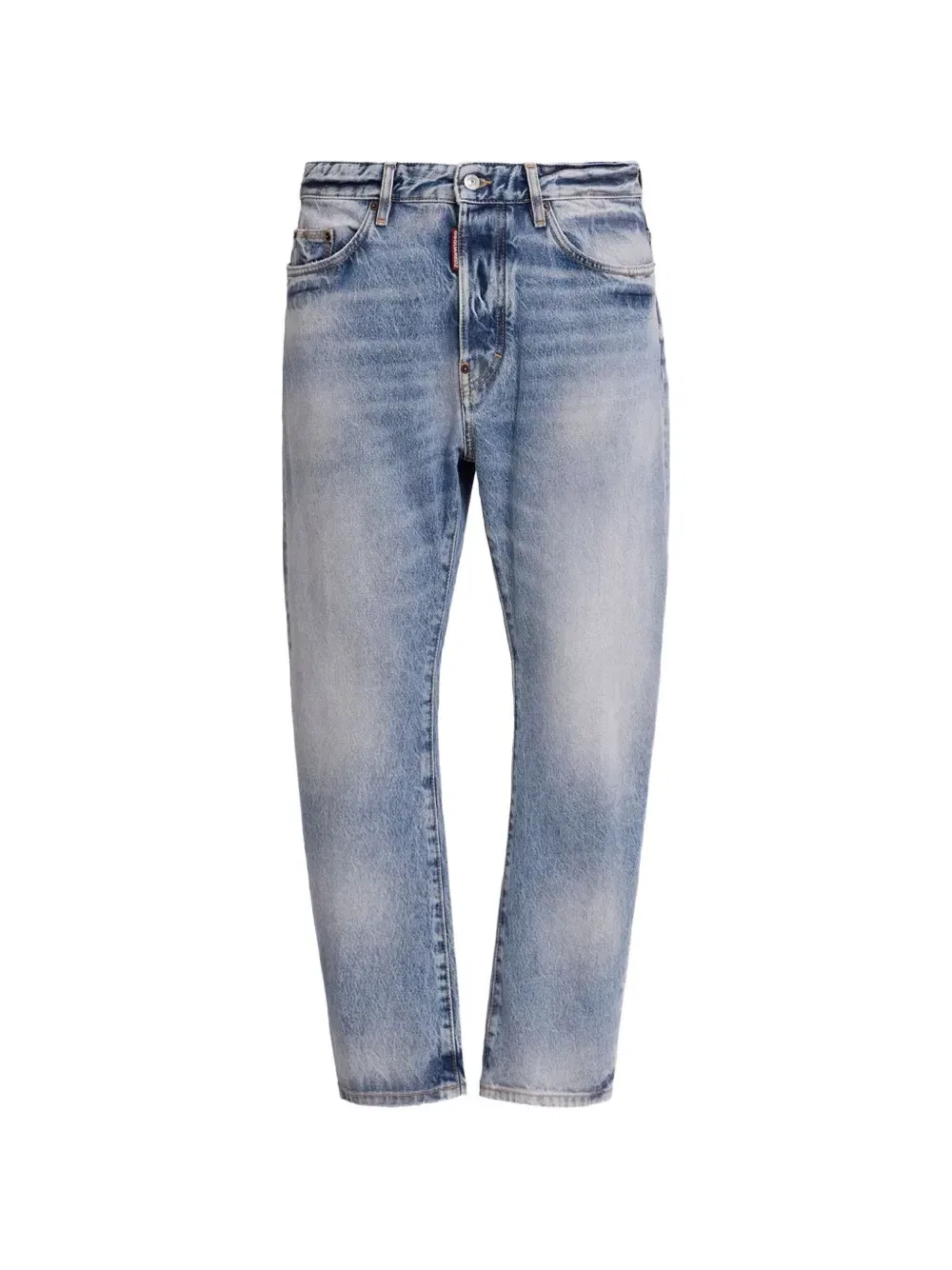 Джинсы прямого кроя Bro Dsquared2, голубой