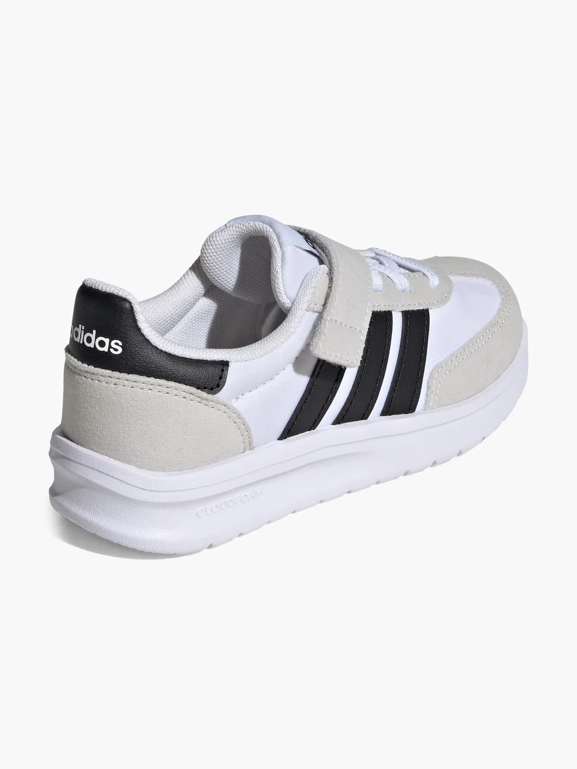 Детские тренировочные кроссовки с Cloudfoam Adidas Run 70s 2.0, белый — фото 4