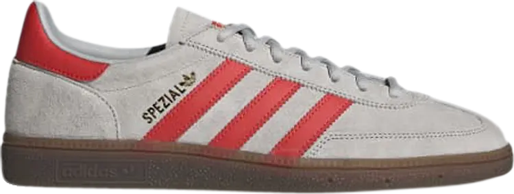 

Лимитированные кроссовки Adidas Handball Spezial 'Grey Hi-Res Red', серый дубль