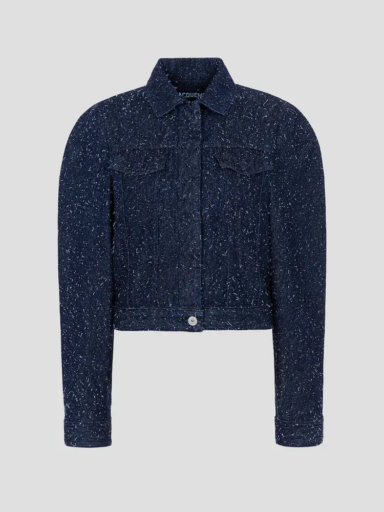 Жакет джинсовый Ovalo JACQUEMUS, Navy