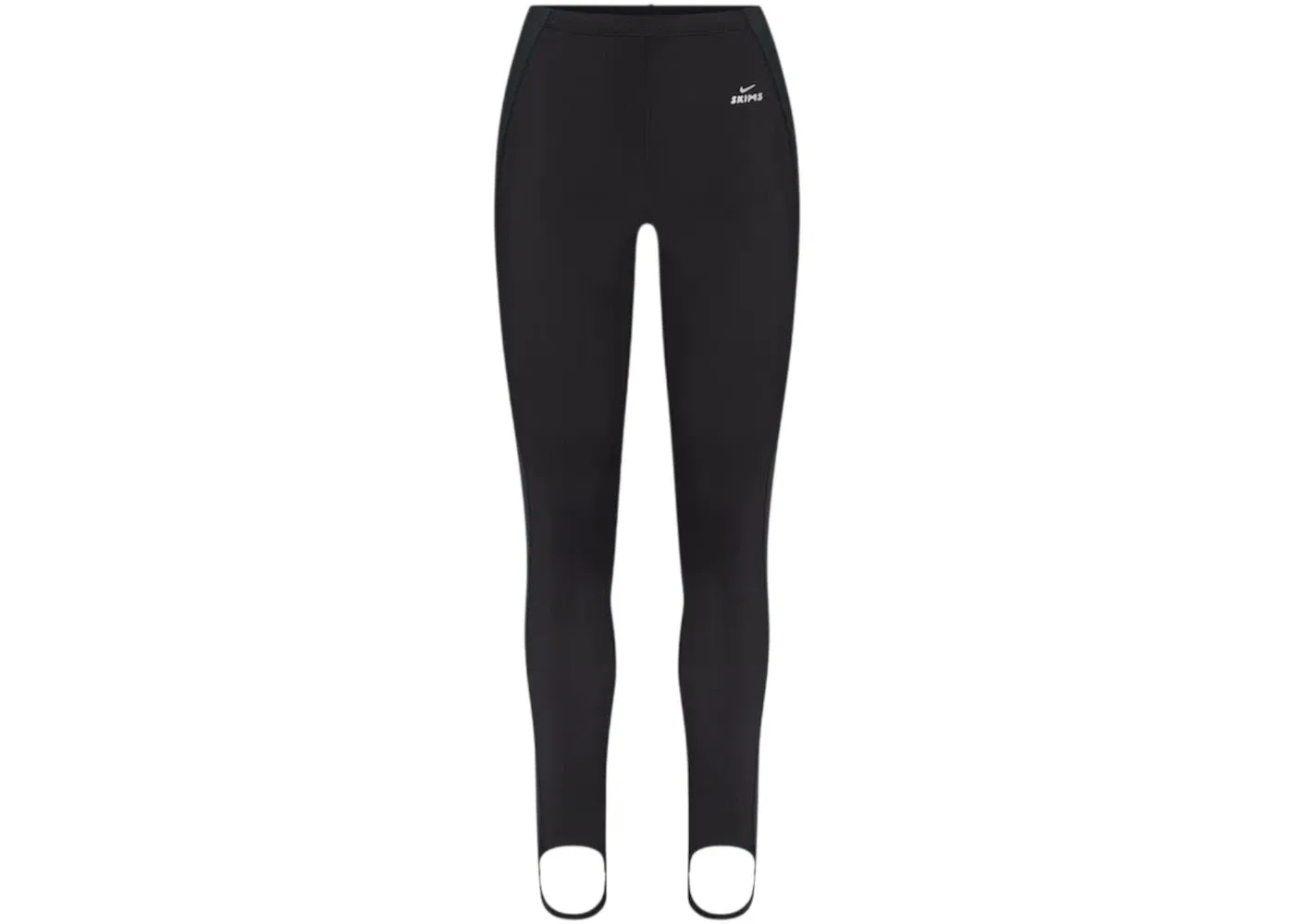 Женские леггинсы с длинным рукавом Nike x SKIMS Shine Drawcord Stirrup 26" Legging, Obsidian/Dark Teal