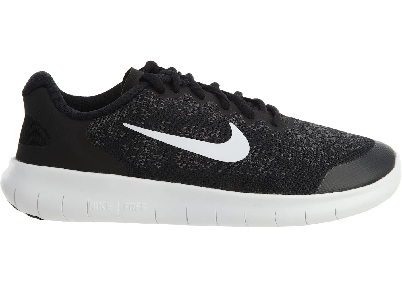 Детские кроссовки Lifestyle Nike Free Rn 2017 Nike, Black/White-Dark Grey