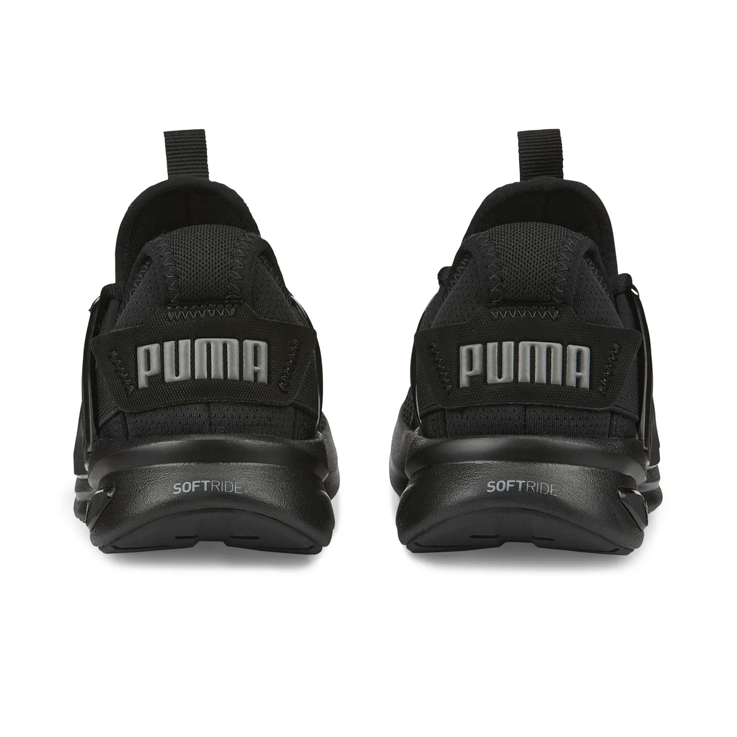 Детские кроссовки для мальчиков с мягкой подошвой Enzo Evo Softride PUMA, Black Castle — фото 3