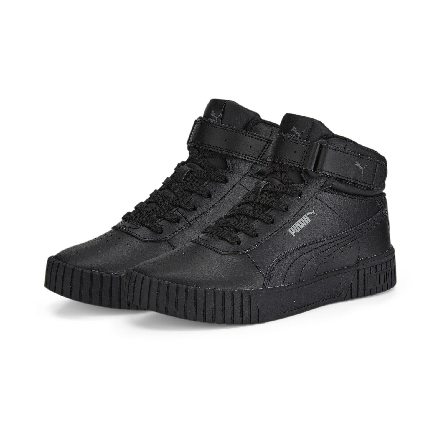 Женские кроссовки Carina 2.0 Mid PUMA, черный/темно-серый