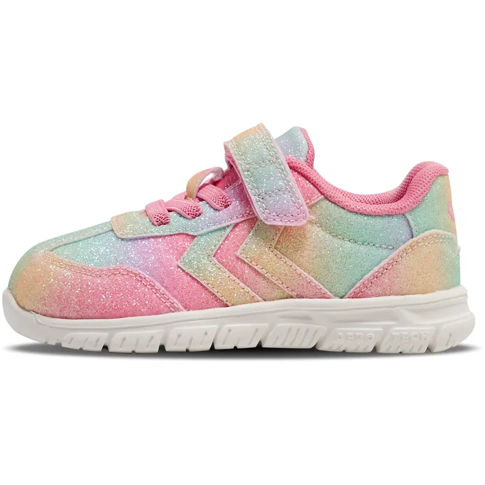 Детские кроссовки для девочек с блестками Crosslite Glitter 2.0 Hummel, Multicolor