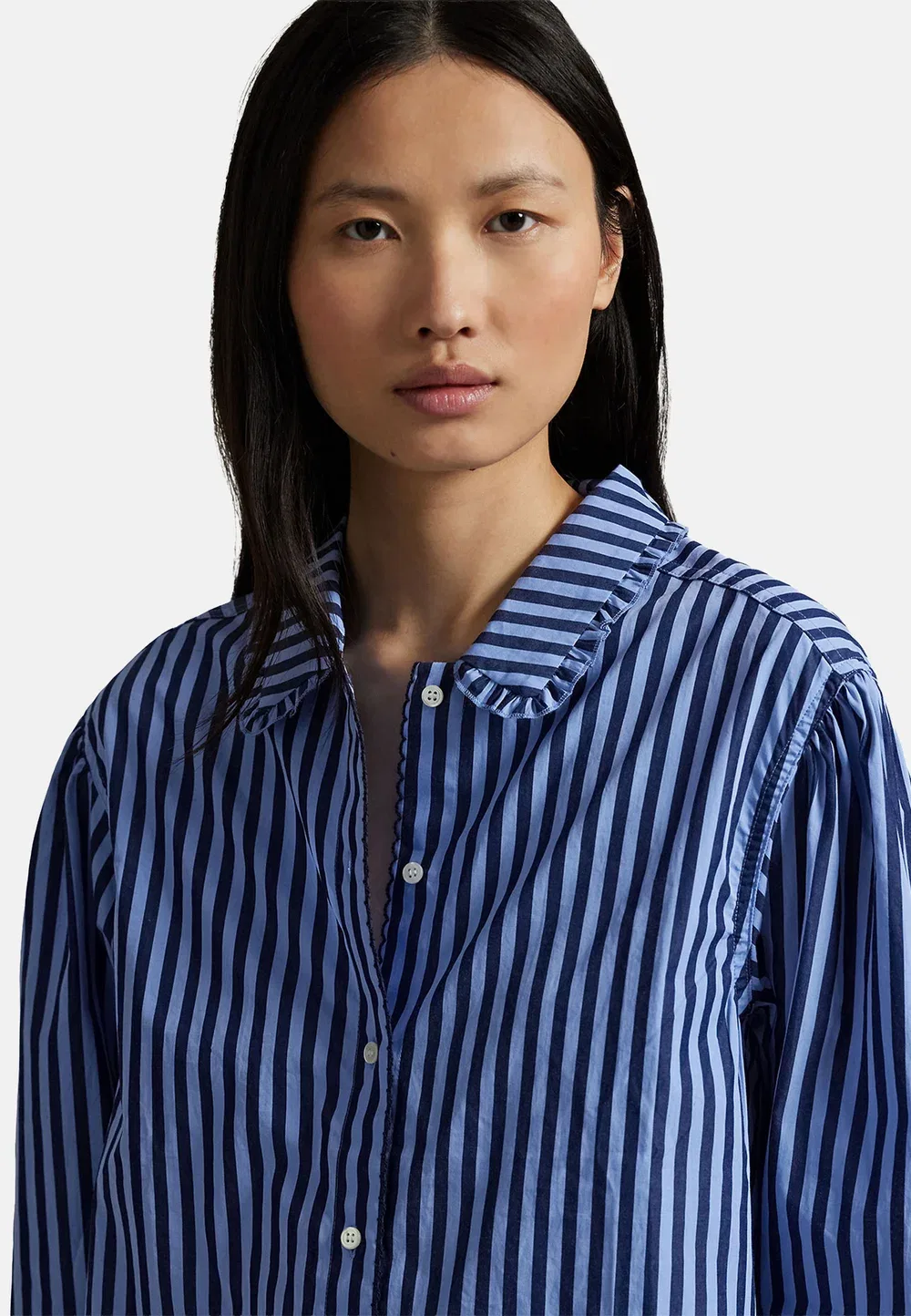 Комплект в полоску - пижамный комплект Polo Ralph Lauren, Chambray Navy — фото 4