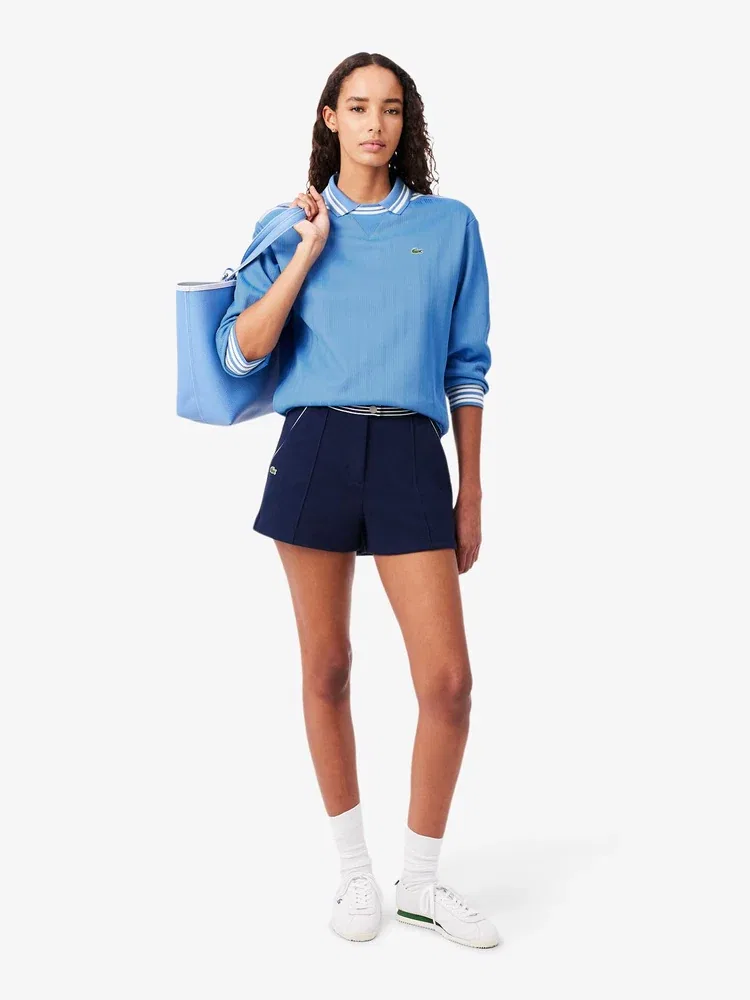 Футболка LACOSTE с длинным рукавом Navy — фото 4