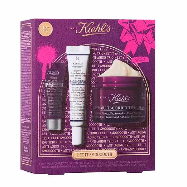 Набор антивозрастной косметики Kiehl's Set Level Up Your Smooth