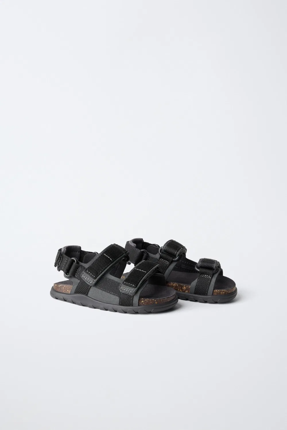 Технические сандалии для ходьбы босиком ZARA, Anthracite Grey — фото 2