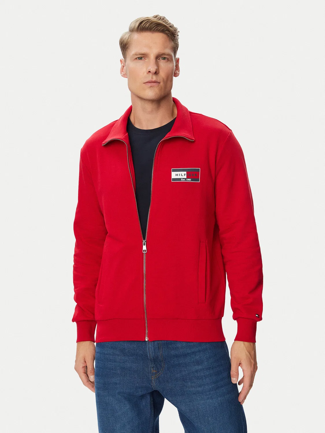 Мужская толстовка стандартного кроя Brand Love Tommy Hilfiger, красный