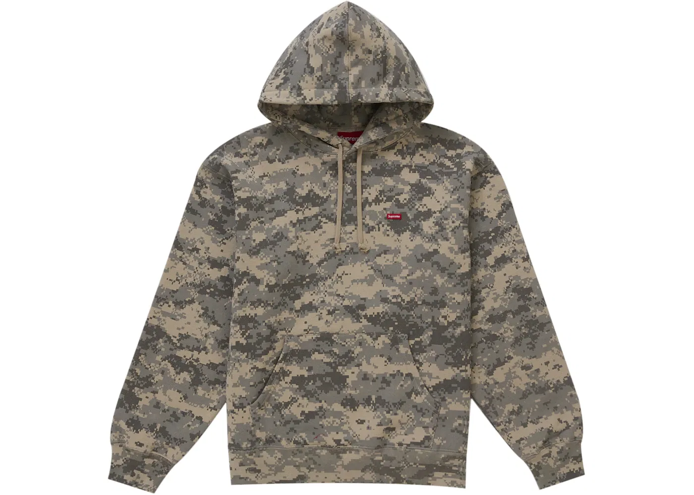 Мужская худи с принтом Supreme Sweatshirt (FW25), Digital Camo