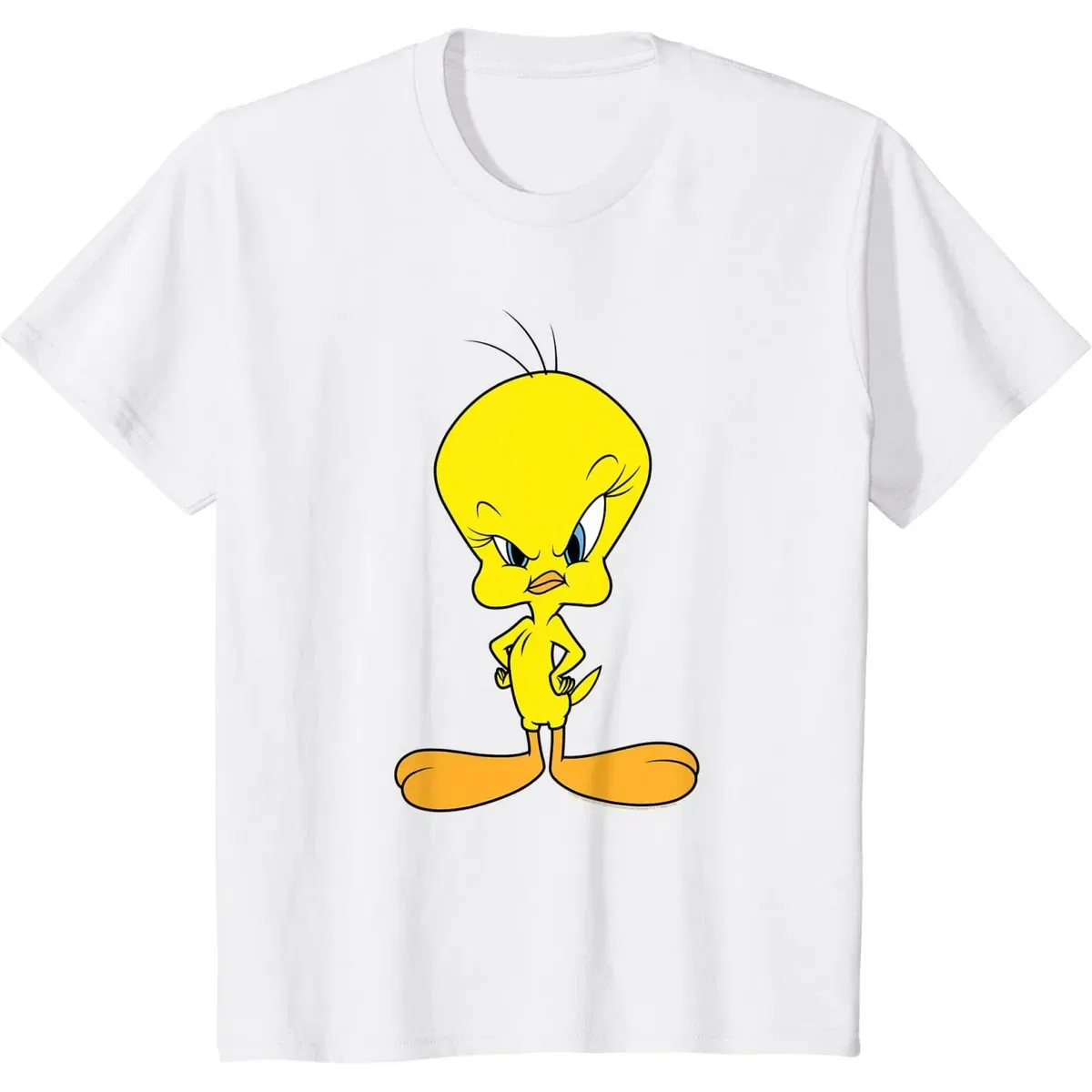 Футболка с принтом Angry Tweety Looney Tunes, White — фото 2