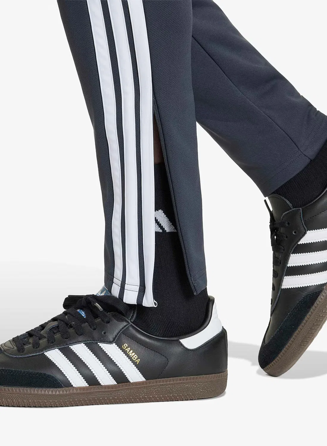 Штаны тренировочные утепленные Tiro 26 Adidas, серый — фото 4
