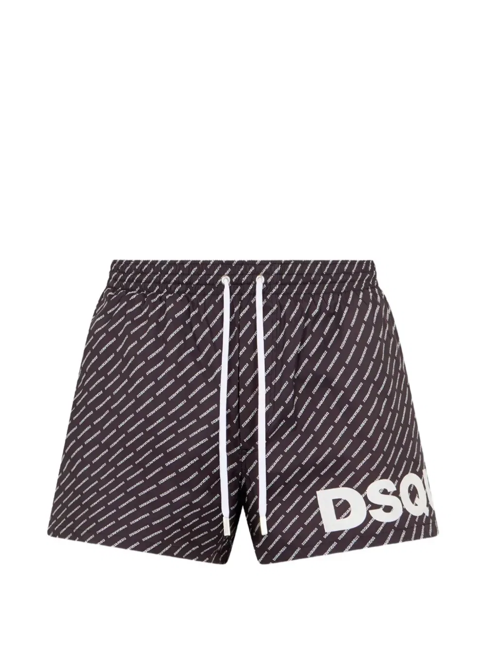 Плавки-боксеры длины миди Dsquared2, черный