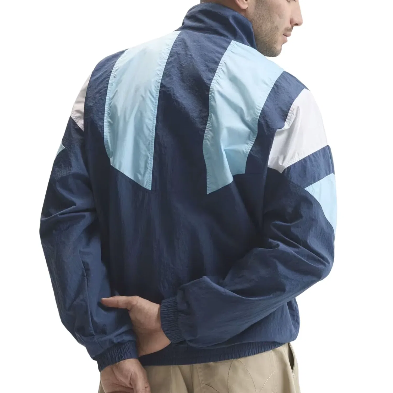 Мужская куртка с длинным рукавом Adidas Argentina EQT Track Jacket Asia Sizing, темно-синий — фото 4
