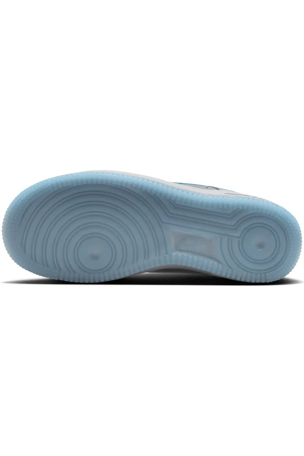 Детские кроссовки баскетбольные Air Force 1 SE Nike, Pencil Point/Blue/Wolf Grey — фото 4
