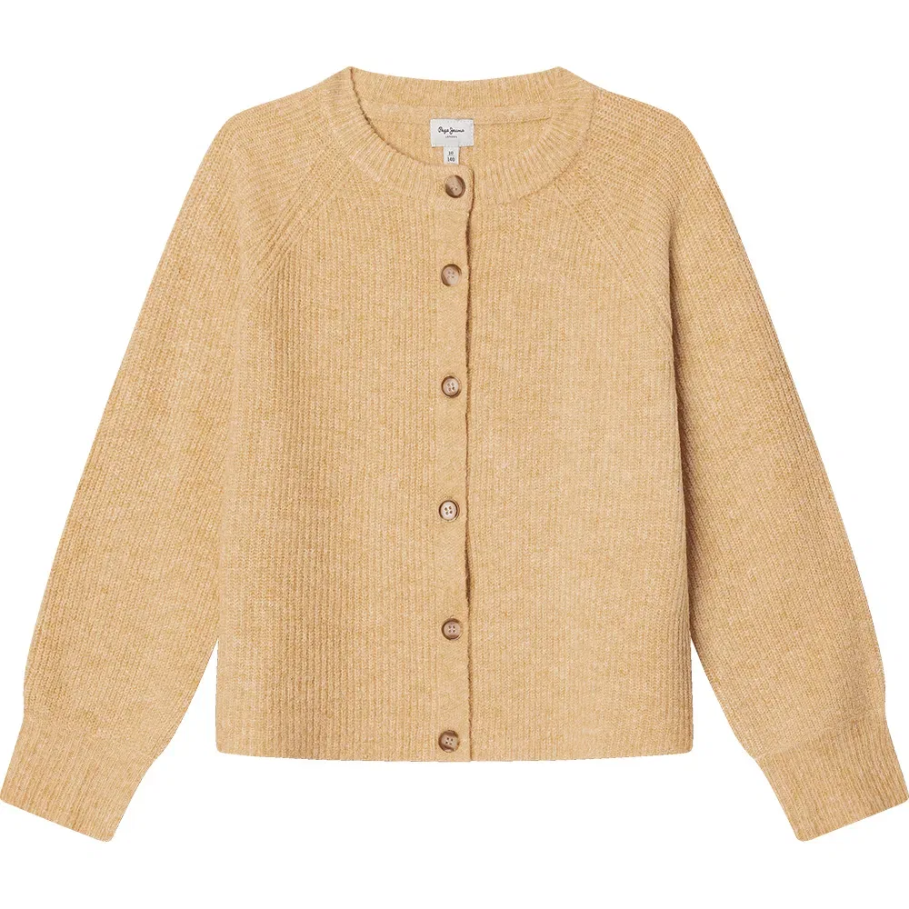 Детский кардиган для девочек с длинным рукавом Pepe jeans, Beige