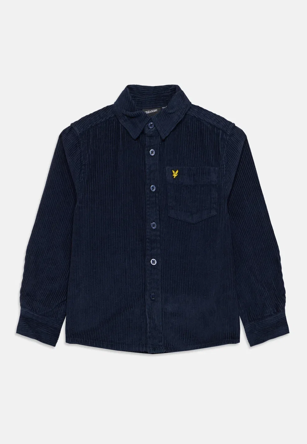 Рубашка с длинным рукавом унисекс - блузка на пуговицах Lyle & Scott, Dark Navy
