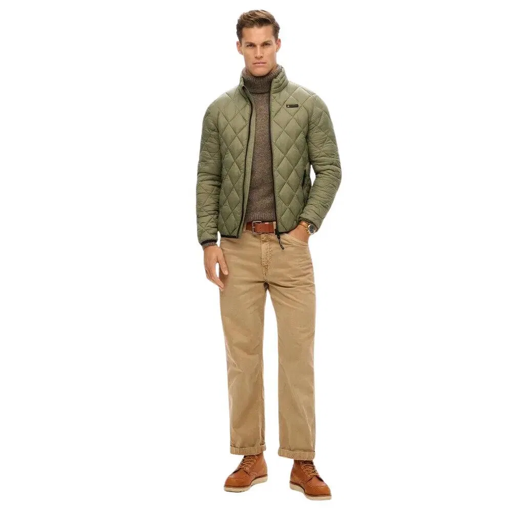 Женская стеганая куртка Fuji Lite Superdry, Grun — фото 4