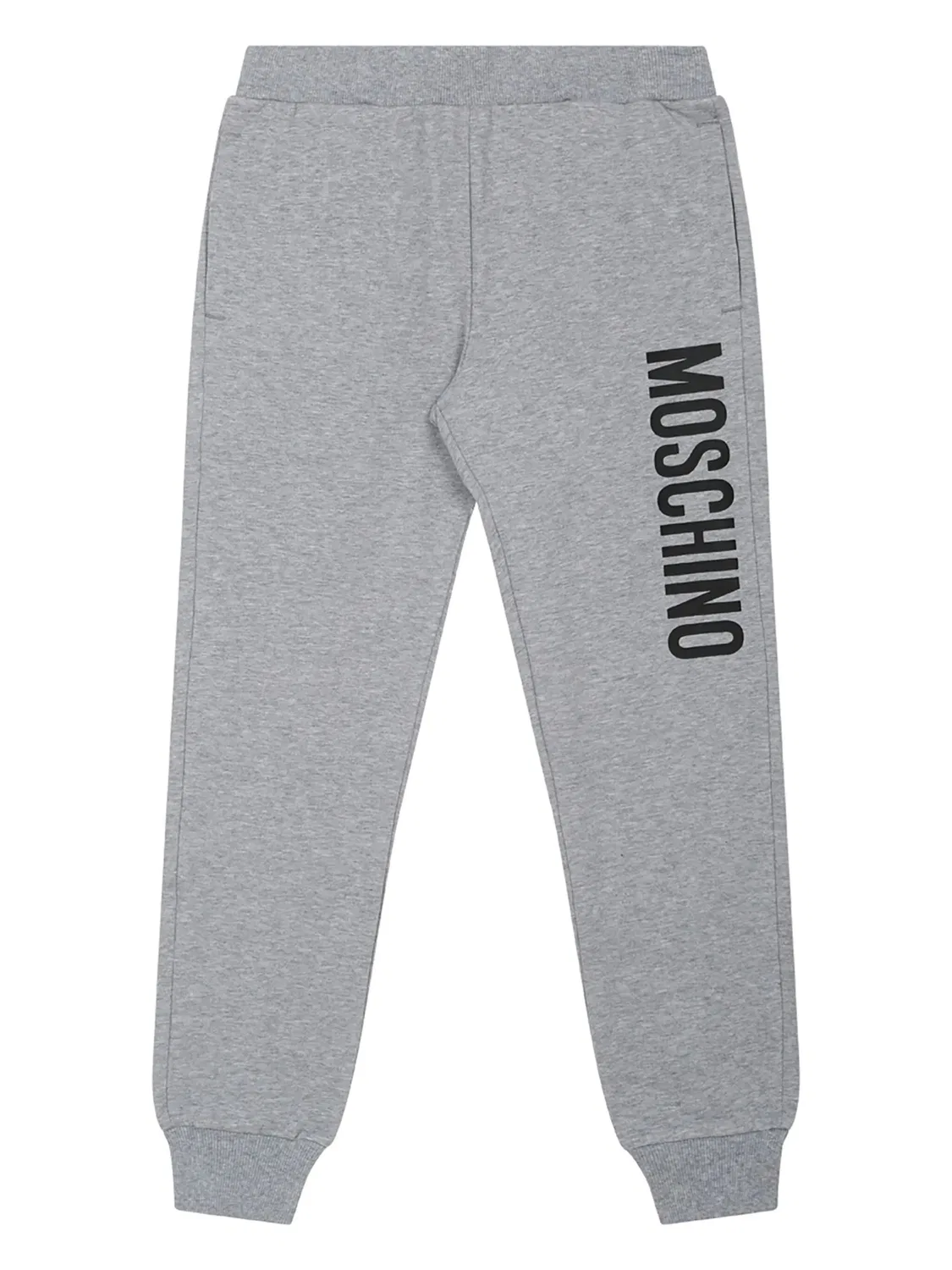 Спортивные брюки с логотипом, серые Moschino, серый