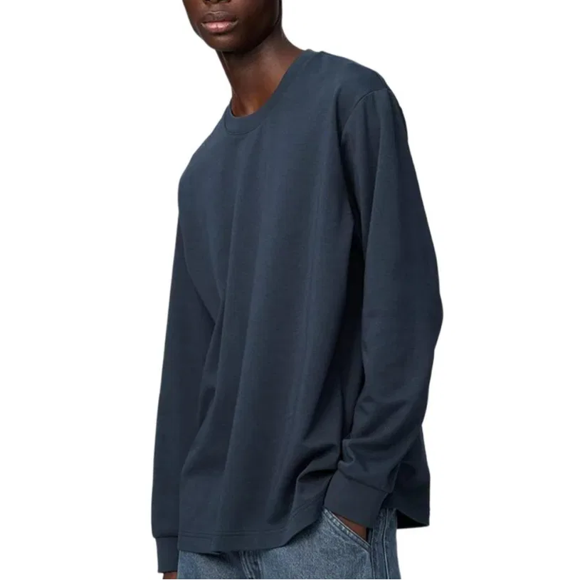 Футболка с круглым вырезом, Uniqlo, Dark Blue
